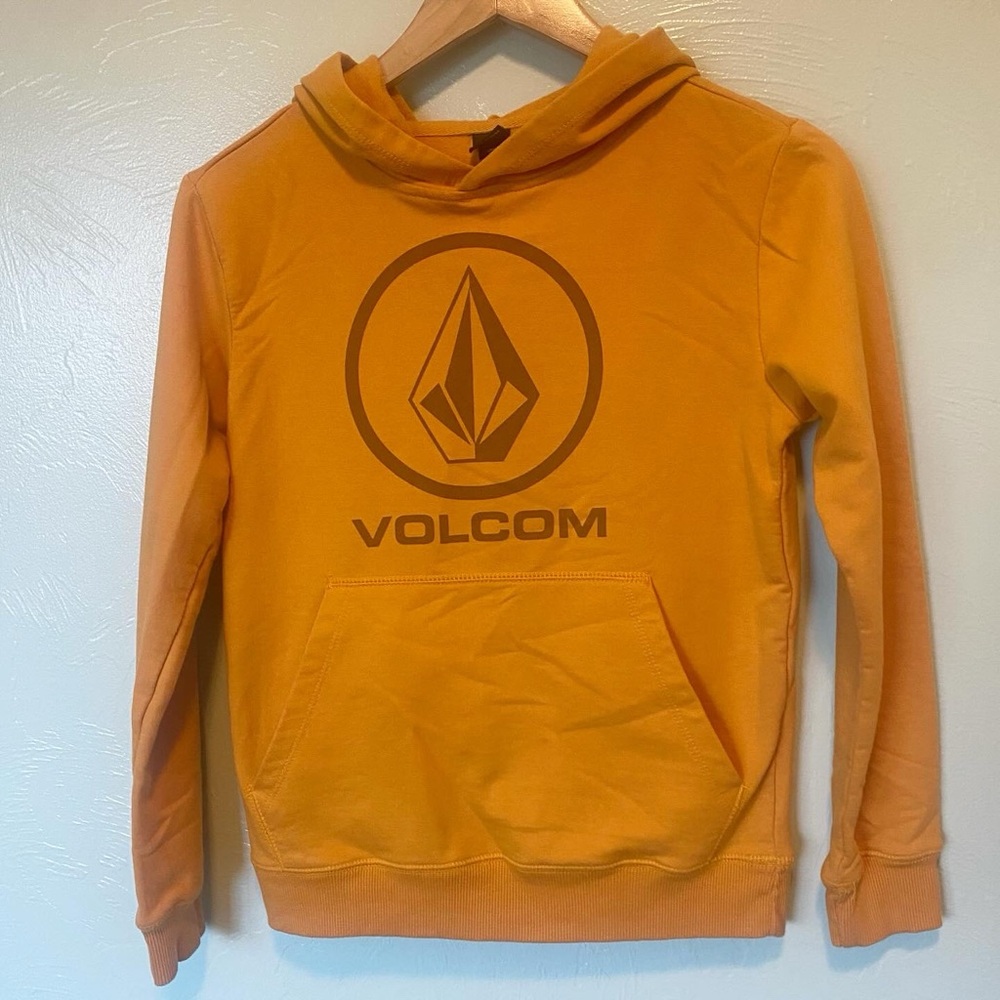 Volcom Orange Hoodie for Kids